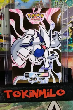 Pokemon 2024 Lugia Database Attacks Gold Holo Peru Card - Image 1