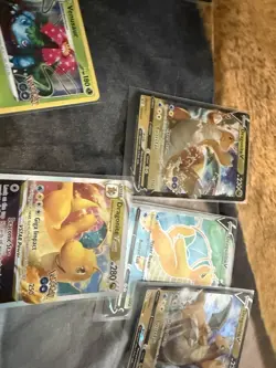 Pokemon TCG Pokemon GO Card Lot Venusaur Dragonite Charizard Blastoise Mewtwo - Image 5