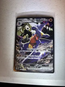 Pokemon TCG Cynthia's Garchomp EX Holo Card 232/182 Sv10: Destined Rivals SIR - Image 1