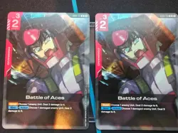 Battle of Aces X 2 R Gundam Card Game TCG GD01-111 Newtype Rising PACK FRESH - Image 1