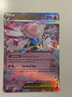Pokemon Card Phantasmal Flames Mega Diancie ex 041/094 - Image 1