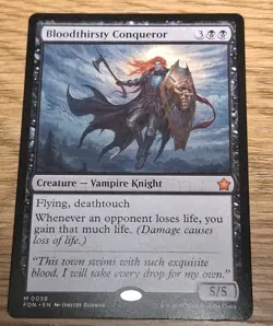 Bloodthirsty Conqueror [Foundations] Pack To Sleeve Mint NM - Image 1