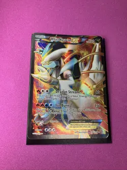 Pokemon TCG White Kyurem EX 146/149 Boundaries Crossed - Image 1