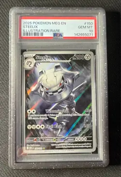Pokemon Steelix 150 Mega Evolution PSA 10 GEM MINT - Image 1