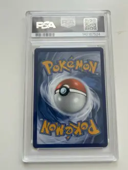 Pokemon 2020 SM Black Star Espeon & Deoxys GX SM240 TAG TEAM Promo Foil PSA 8 - Image 3