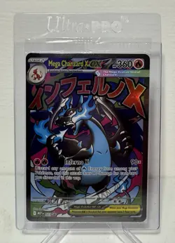 Pokemon Mega Charizard X ex 023 Mega Evolution Promo Factory Sealed 💎💎💎 - Image 1