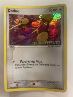 Pokemon 45/106 - Doduo - EX Emerald - Reverse Holo NM/M - Image 1