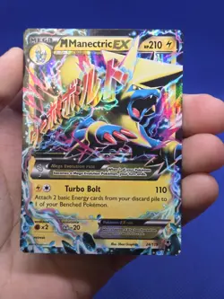 Pokemon XY Phantom Forces M Mega Manectric EX 24/119 Ultra Rare LP/MP - Image 2