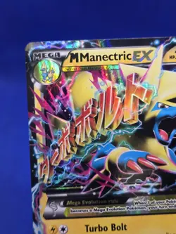 Pokemon XY Phantom Forces M Mega Manectric EX 24/119 Ultra Rare LP/MP - Image 3