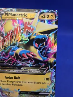 Pokemon XY Phantom Forces M Mega Manectric EX 24/119 Ultra Rare LP/MP - Image 4