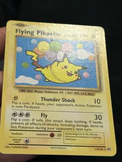 Flying Pikachu 110/108 Pokemon TCG XY - Evolutions - Image 4