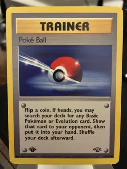 Pokemon TCG Poke Ball Jungle 64/64 Regular 1999-2000 Base Set common 1st edition - Image 1