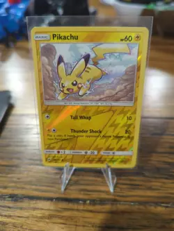Pokemon TCG Pikachu Burning Shadows 40/147 Reverse Holo Common - Image 1