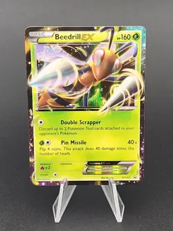 Pokemon Beedrill EX XY157 Black Star Promo Holo Ultra Rare C - Image 1
