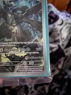 SEALED Pokemon: N's Zekrom MEP EN 031 Promo Holo Pokemon Center Stamped - Image 2