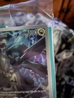 SEALED Pokemon: N's Zekrom MEP EN 031 Promo Holo Pokemon Center Stamped - Image 5