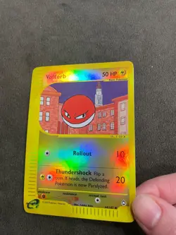 Voltorb 64/147 Aquapolis Reverse Holo eReader Pokemon TCG English NM - Image 4