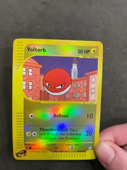Voltorb 64/147 Aquapolis Reverse Holo eReader Pokemon TCG English NM - Image 5