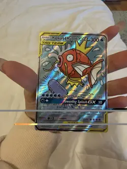 Pokemon Magikarp & Wailord GX TAG TEAM Ultra Rare Holo 161/181 Sm-Team Up - Image 2