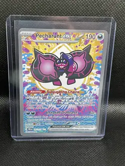 Pecharunt ex 163/131 Pokemon SV: Prismatic Evolution Special Illustration rare - Image 3