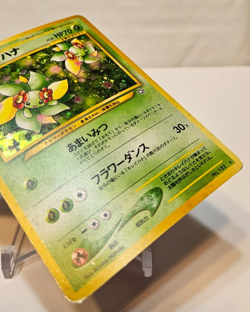 Bellossom No. 182 Holo Rare SWIRL Japanese Pokemon Pocket Monsters 1204 - Image 5