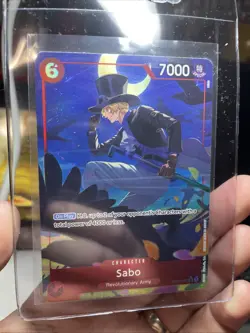 GEM MINT ONE PIECE 2024 SABO OP05-007 ALT ART PRB-01, Bandai, Rare TCG Card - Image 5