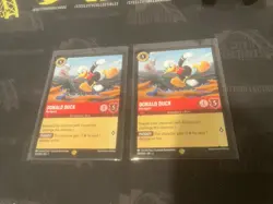 DONALD DUCK - Not Again! Legendary 106/204 Disney Lorcana RISE OF FLOODBORN X2 - Image 1