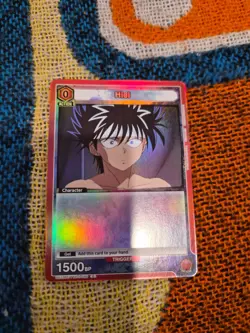 Union Arena Yu Yu Hakusho - Hiei (Box Topper Foil) UE13BT/YYH-1-080 - Image 1