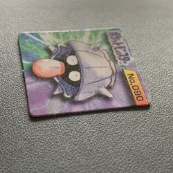 Shellder No. 090 Mini Pocket Card - Pokemon Flake Japanese Nintendo 1 Inch Rare - Image 2