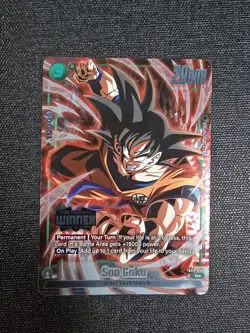 Dragon Ball Super - Fusion World: Son Goku - Winner Card FB05-053 (ENG) - Image 1