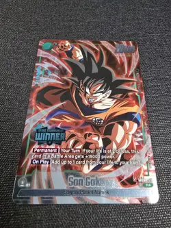 Dragon Ball Super - Fusion World: Son Goku - Winner Card FB05-053 (ENG) - Image 2