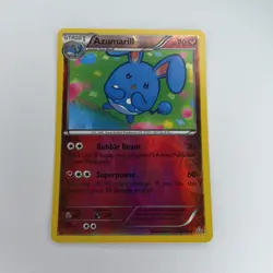 REVERSE HOLO Azumarill 103/160 NM / M - XY Primal Clash Pokemon Card - MAHOU Art - Image 1