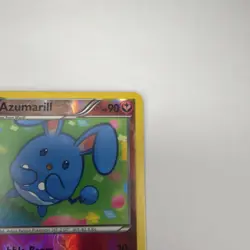 REVERSE HOLO Azumarill 103/160 NM / M - XY Primal Clash Pokemon Card - MAHOU Art - Image 2