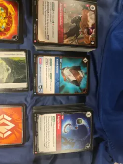 Riftbound spiritforged bulk lot 350 plus cards including 40 holos - Image 3