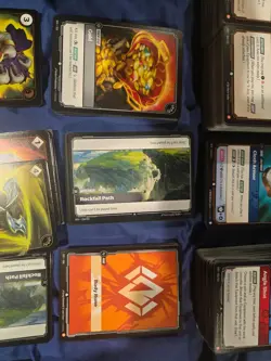 Riftbound spiritforged bulk lot 350 plus cards including 40 holos - Image 4