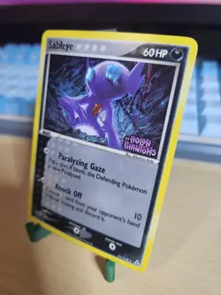 Pokemon Sableye Holon Phantoms Card 31/110 Reverse Holo Stamped - Image 2