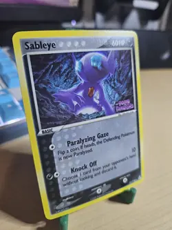 Pokemon Sableye Holon Phantoms Card 31/110 Reverse Holo Stamped - Image 3