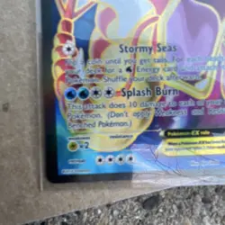 Pokemon Gyarados EX Ultra Rare Holo 114/122 Breakpoint 180 HP Card - Image 5