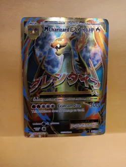 Pokemon XY Evolutions Mega Charizard VG Full Art Card 101/108 FRAYED EDGE RARE - Image 1