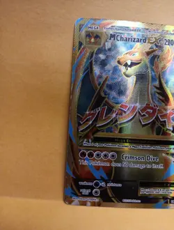 Pokemon XY Evolutions Mega Charizard VG Full Art Card 101/108 FRAYED EDGE RARE - Image 5
