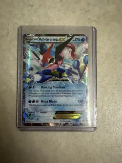 Pokemon TCG Ash-Greninja EX Promo Card XY133 Holo - Image 1