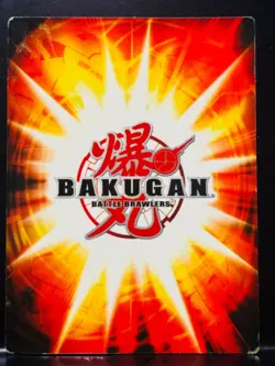 Bakugan Card - Deep Cave - Silver Gate Card - BA590 - 8/48q - 2009 - Image 2