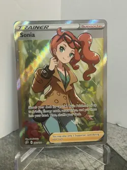 Sonia (Full Art) 192/192 Swsh02: Rebel Clash Holo Pokemon Card Trainer - Image 1