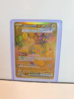 Pikachu EX Prismatic Holo Hyper Rare Card 179/131 SV - reserved for zodiak89 - Image 1