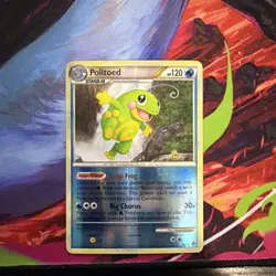 Politoed Reverse Holo 2010 HGSS Unleashed Card 7/95 Lp Condition - Image 1