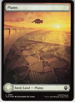 MTG Plains Foil NM Avatar: The Last Airbender Magic 287 - Image 1
