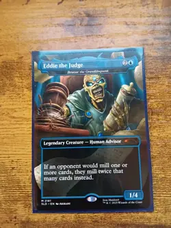 Eddie the Judge, Bruvac the Grandiloquent, Secret Lair, Magic The Gathering, MTG - Image 1