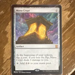 Wizards Mana Crypt Artifact Mythic Regular Eternal Masters The List 225 Matt St… - Image 1
