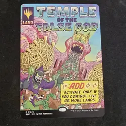 Temple of the False God Secret Lair MTG An Encyclopedia of Magic NON-FOIL - Image 2