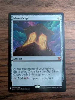 Mana Crypt - Magic the Gathering The List Reprints, Lightly Played - Image 1
